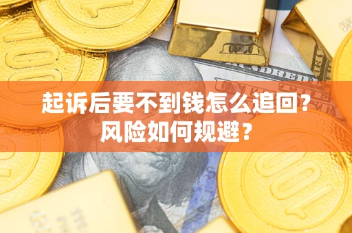 济南起诉后要不到钱怎么追回？风险如何规避？