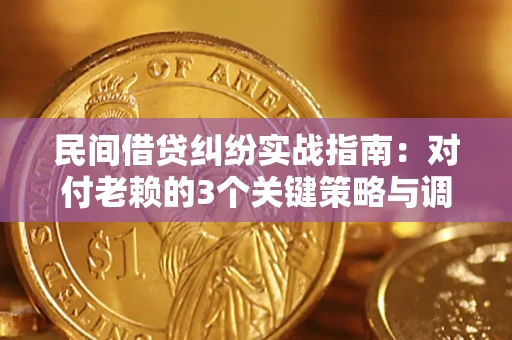 济南民间借贷纠纷实战指南：对付老赖的3个关键策略与调解盲区解析